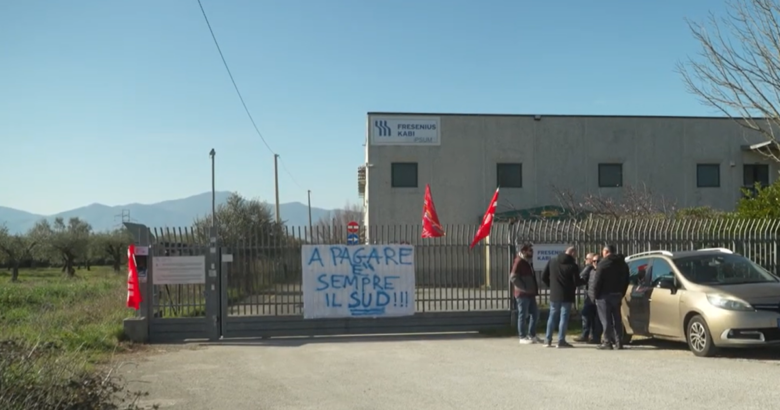 Crisi, Fresenius Kabi, Pozzilli, Prefettura, lavoratori, sciopero
