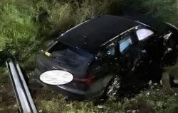 Venafro, incidente, Lungorava, auto, torrente Rava, ferito, ospedale