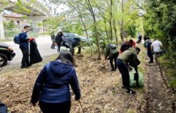 Campobasso, passeggiata ecologica, rifiuti