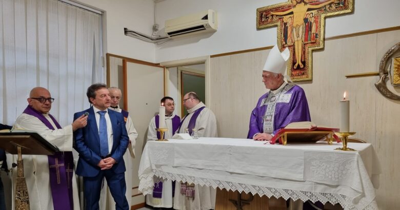 Celebrazione eucaristica, Cardarelli, Asrem, Pasqua