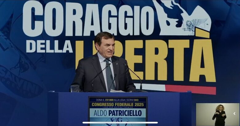 Congresso Lega, delegazione molisana, Patriciello, Salvini