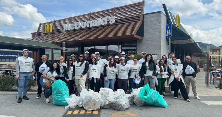 Isernia, “Insieme a te per l’ambiente”, McDonald’s, rifiuti