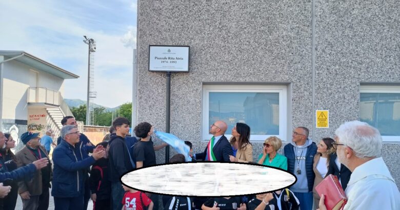 Venafro, Palazzetto dello Sport, piazzale, Rita Atria