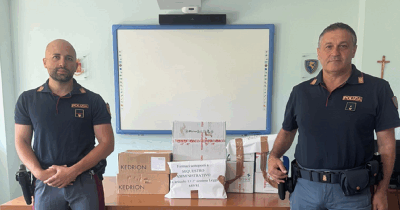 Farmaci, furgone, refrigerazione, sequestro, SS85 