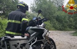 Motociclista, bloccato, Monte Patalecchia, Castelpetroso, Vigili del fuoco