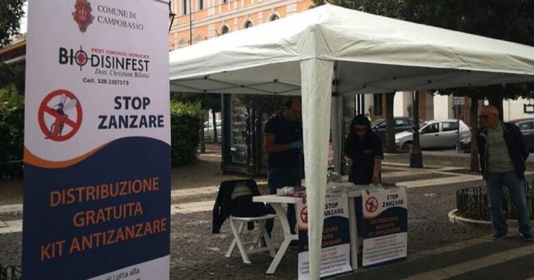 Campobasso, zanzare, kit gratuiti