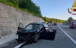 Scontro, alba, SS17 var, ferito