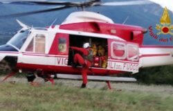 Escursionisti, bloccati, monte, salvati, Vigili del fuoco