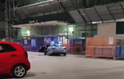 Isernia, cassonetti, Corso Garibaldi, polizia,