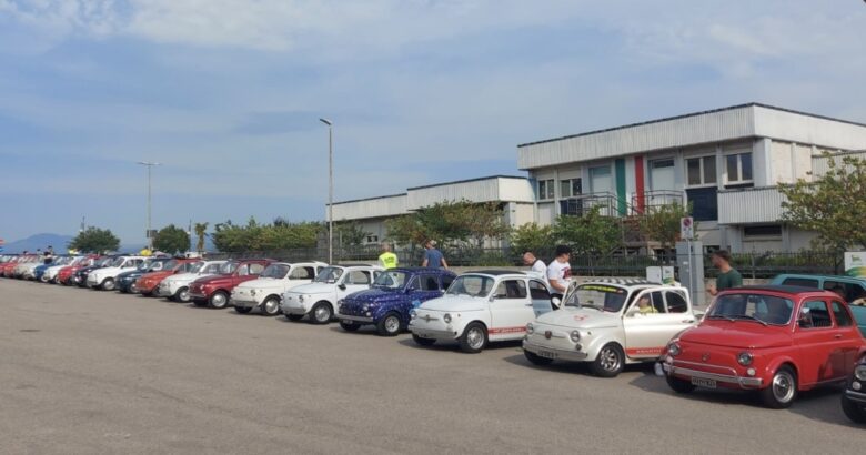 Raduno, Città di Trivento, auto d'epoca, club 500