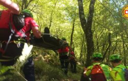 sentiero, canyon, Lorda, escursionisti, Soccorso Alpino