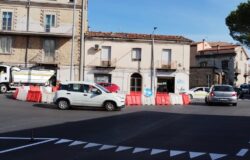 Campobasso, rotatoria, via delle Frasche