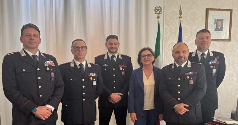 Carabinieri, comandanti, Termoli, Larino, Prefetto,