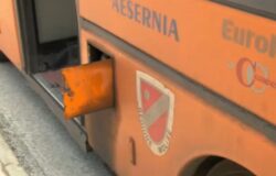 Isernia, autobus, fuori servizio