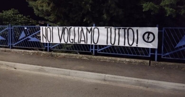 scuola, Blocco Studentesco, Noi vogliamo tutto