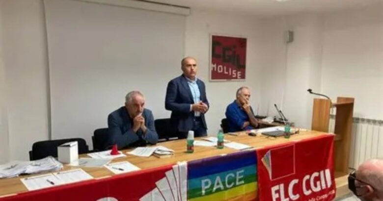 Flc Cgil Molise, mobilitazione, pace, assemblee, scuole, Molise