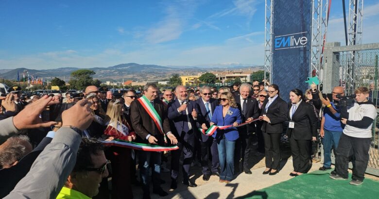 Larino, Fiera di Ottobre, Roberti, taglio del nastro