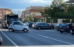 Venafro, scontro, Smart, scooter, via Colonia Giulia, giovane, ospedale