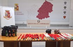 partita, calcio, serie C, Campobasso, Rimini, materiale pericoloso, sequestrato, Polizia, indagini in corso