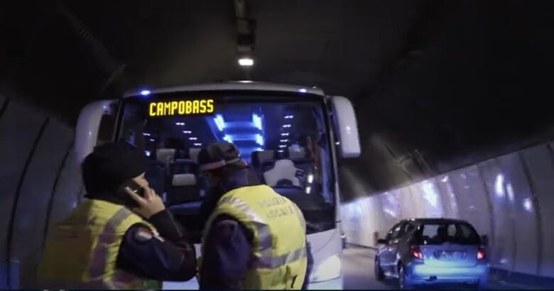 Campobasso, tangenziale, autobus,