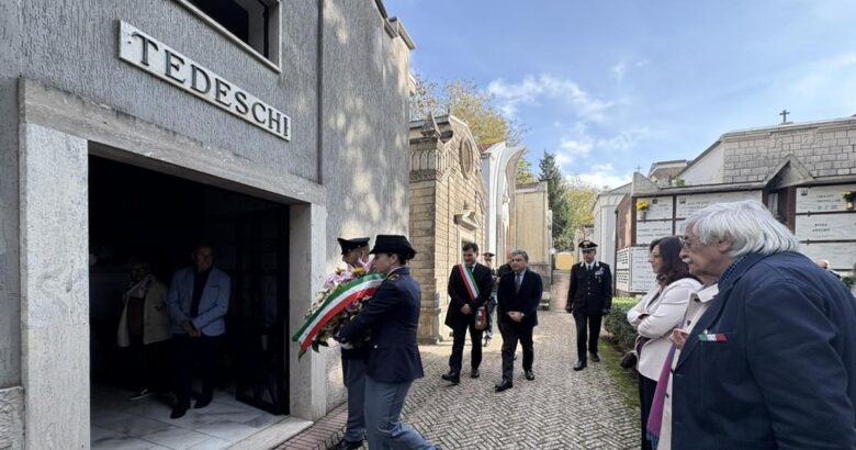 Isernia, commemorazione, Tullio Tedeschi