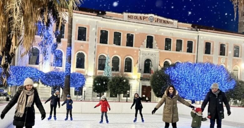 Termoli on Ice, pattinaggio, piazza