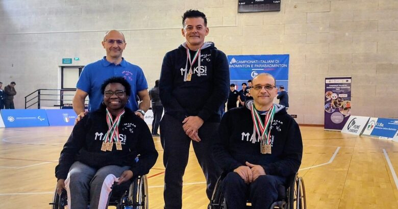 Campionati Italiani, Parabadminton, ASD ASAM Isernia, medaglie