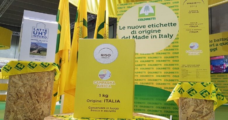 Etichettatura d’origine, Coldiretti Molise