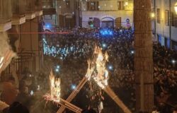 Festa dei Fuochi Rituali, Agnone, Molise, Italia