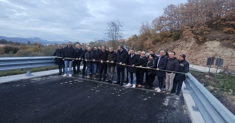 Inaugurato, viadotto, SP59, viabilità, Campobasso, Isernia