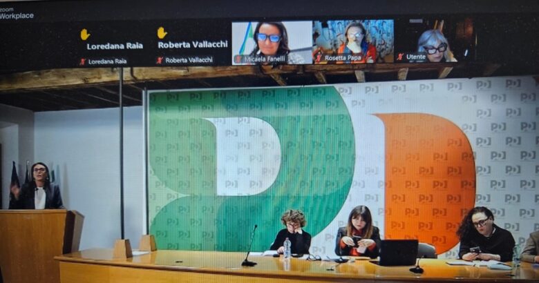 Micaela Fanelli, segreteria nazionale, Donne Democratiche