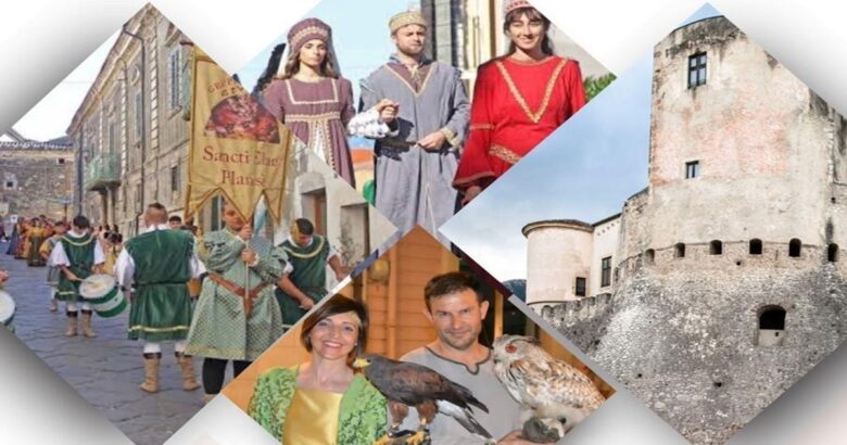 Sulle Ali del Tempo, Venafro, falchi, cortei
