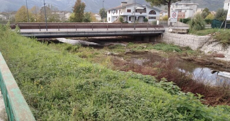 Venafro, torrente Rava, San Bartolomeo, Consorzio di Bonifica, ripulitura