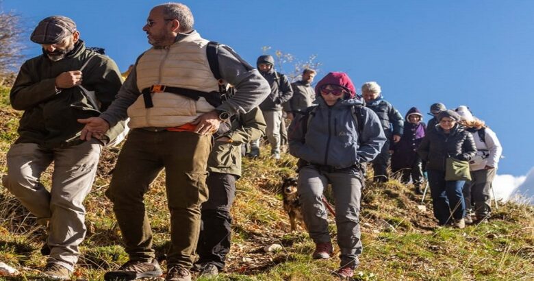 marcia, orso marsicano, cammini, Parchi, progetto Enel