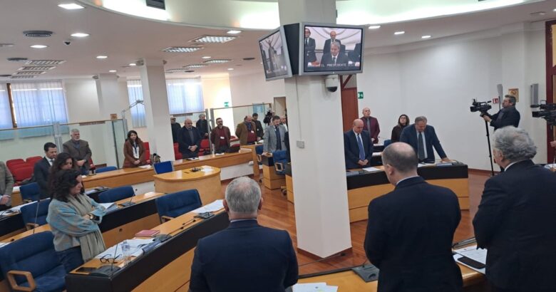 Consiglio regionale, Molise, cordoglio, minuto di silenzio, vittime