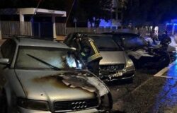 auto, incendiate, Termoli,