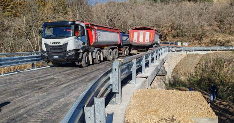 Riaperti, ponti, Strada Provinciale 39, lavori, messa in sicurezza