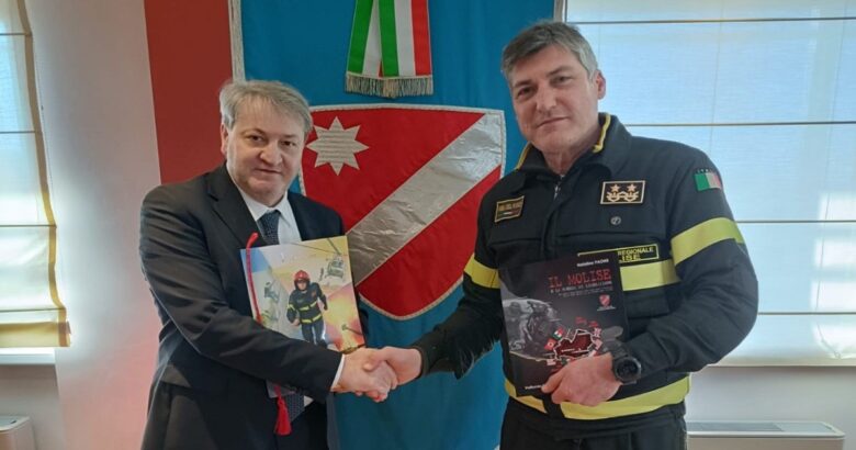 Vigili del Fuoco, Molise, Anniversario, Roberti