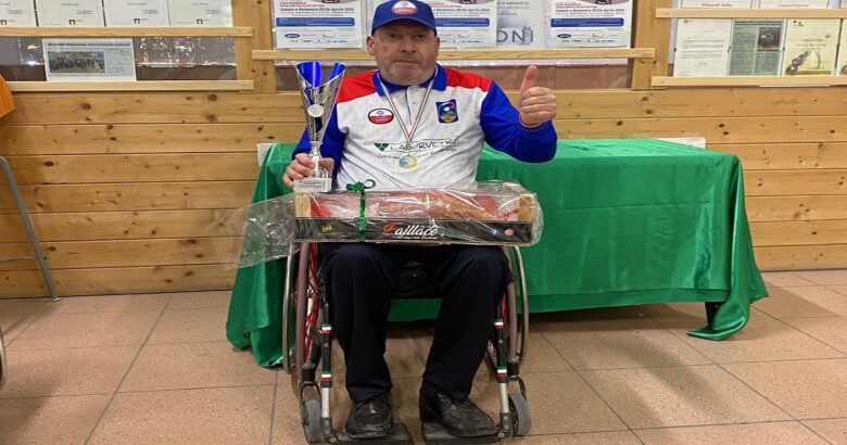 Bocce paralimpiche, Mauro Piacente