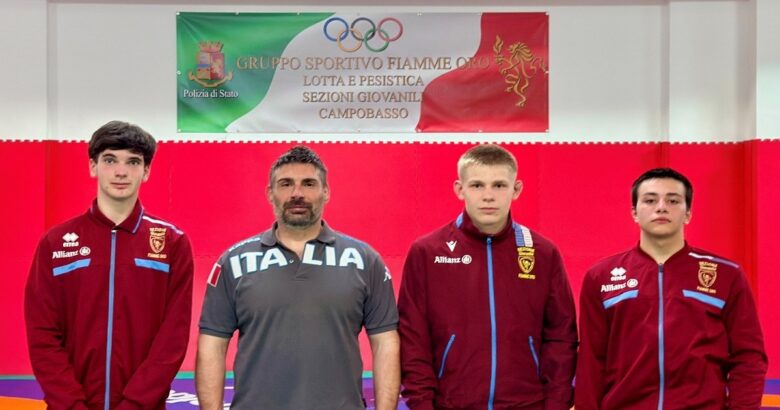 Fiamme Oro, Campobasso, Nazionale, lotta greco romana