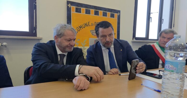 Frana Petacciato, Ministro Salvini, basso Molise