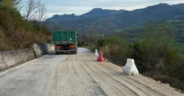 Frane, Alto Molise, sopralluoghi, interventi, strade