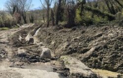 Frane, strade interrotte, Saia, Province