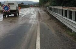 Strada allagata, chiusa, Statale 87, Sannitica, traffico deviato