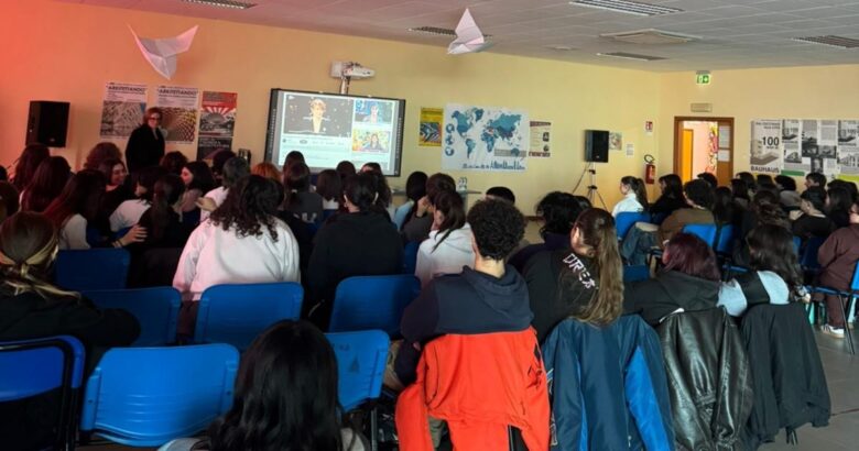 Termoli, murales, studenti, Jacovitti, violenza sulle donne