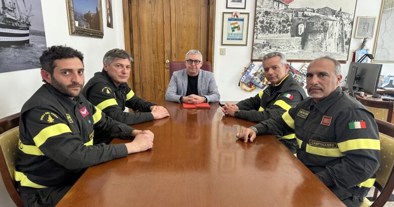 Termoli, sindaco Balice, Vigili del Fuoco, frana, viabilità