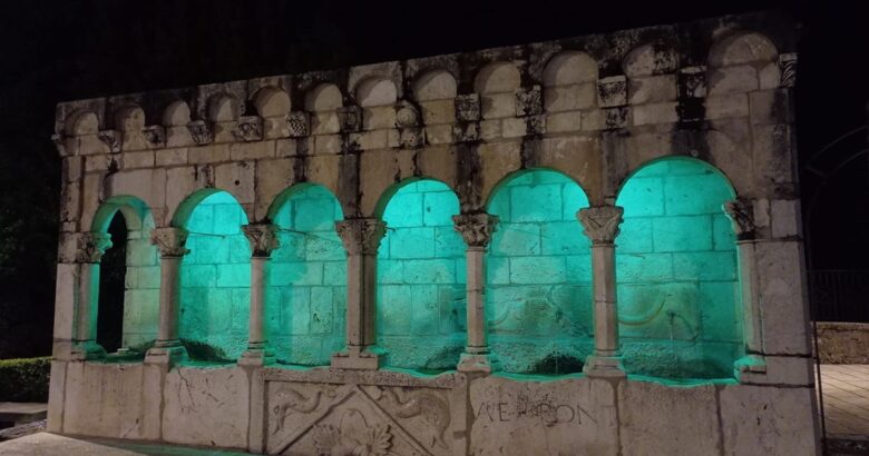 Isernia, mense scolastiche gluten-free, Fontana Fraterna illuminata, celiachia