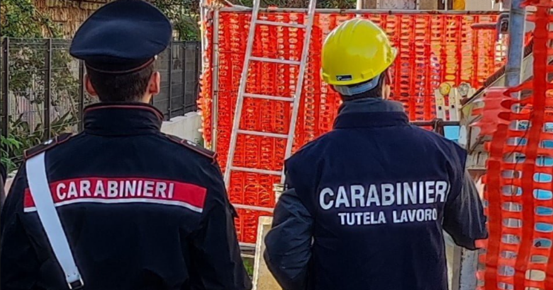 cantieri edili, violazioni, isernia, carabinieri