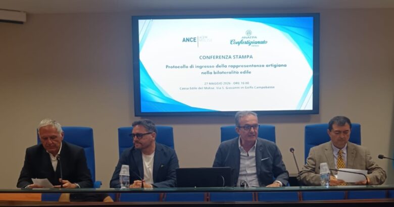 protocollo, ANCE Molise, ANAEPA Confartigianato