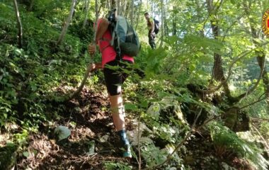 Escursionista, soccorso, Monti del Matese, CNSAS, Vigili del Fuoco